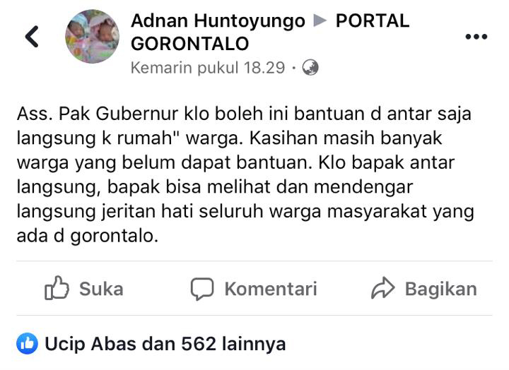 Keluhan warga 1